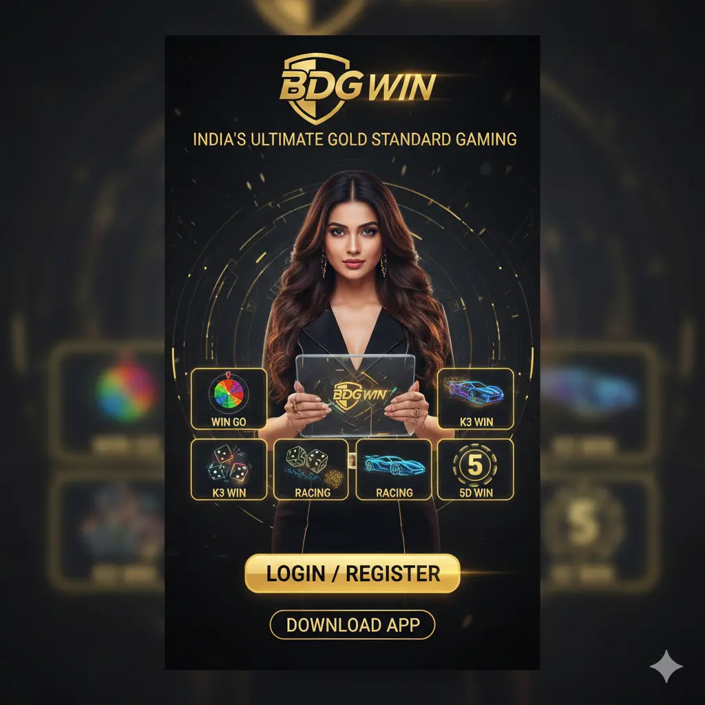 BDG Win Official Gold Poster